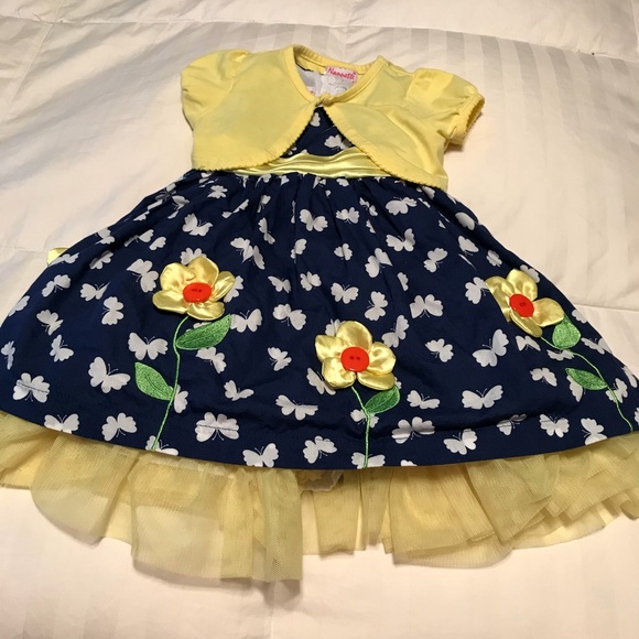 Summer dress with little sweater - Picture 2 of 5